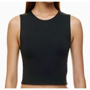 Babaton Aritzia Contour Seamless Sleeveless Top X Small Black XS